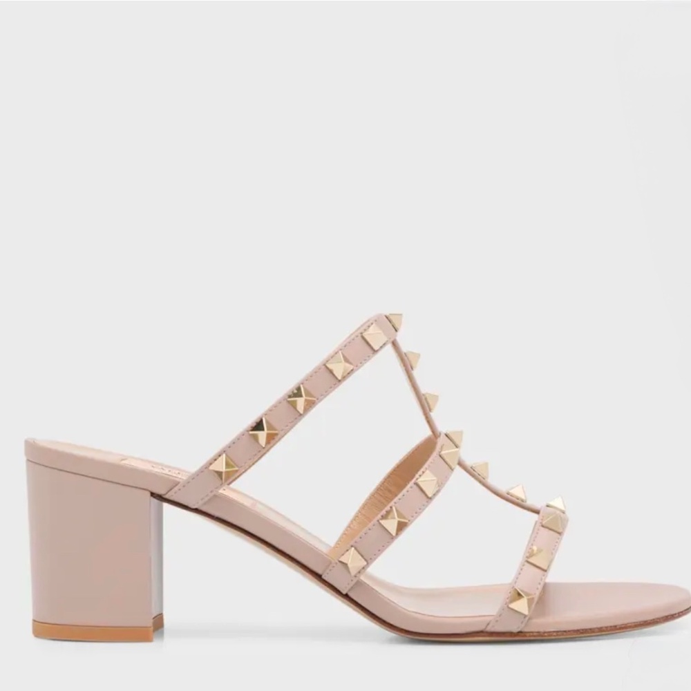 Valentino Garavani Rockstud 60 leather mules